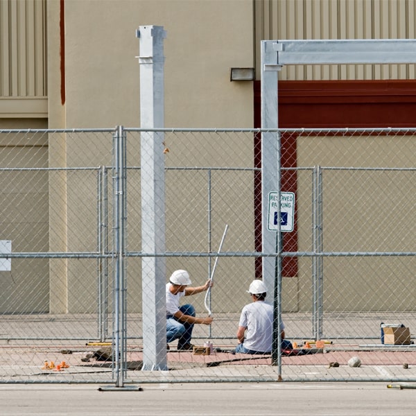 how long can i lease the temporary fence for my work site or event in Lake City IA
